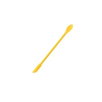Ensemble de spatules miniatures à double tête en silicone, 3 pièces, gadget de cuisine, grattoir pour bocaux, bouteilles et boîtes