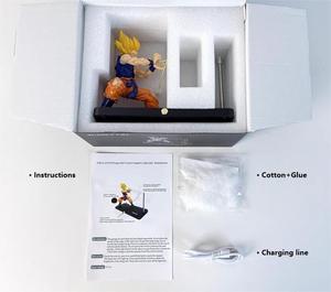 Trẻ Em Quà Tặng Tốt Nhất Anime Dragoned Bóng Goku Saiyan Ánh Sáng Ban Đêm Nhỏ Bàn Đèn Với Cảm Ứng Từ Bầu Không Khí Ánh Sáng Ban Đêm - Product Image 3