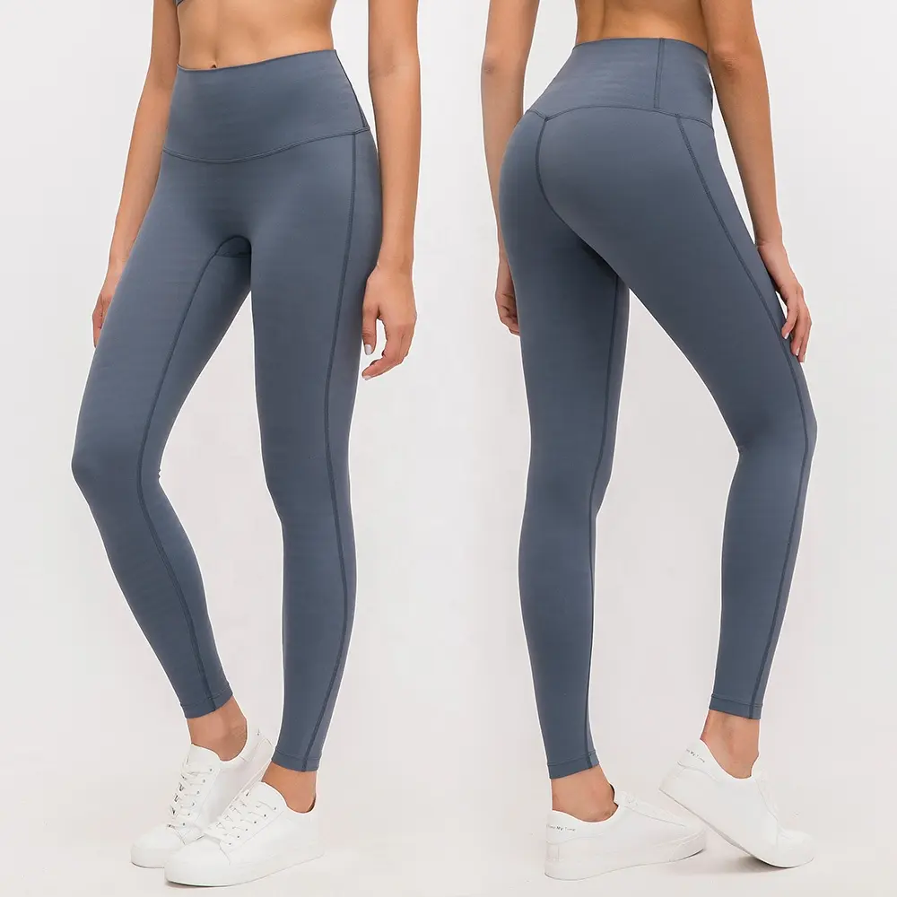Wholesale Lulu Soft 4 Way Stretch Leggings Women High Waist Yoga Pants