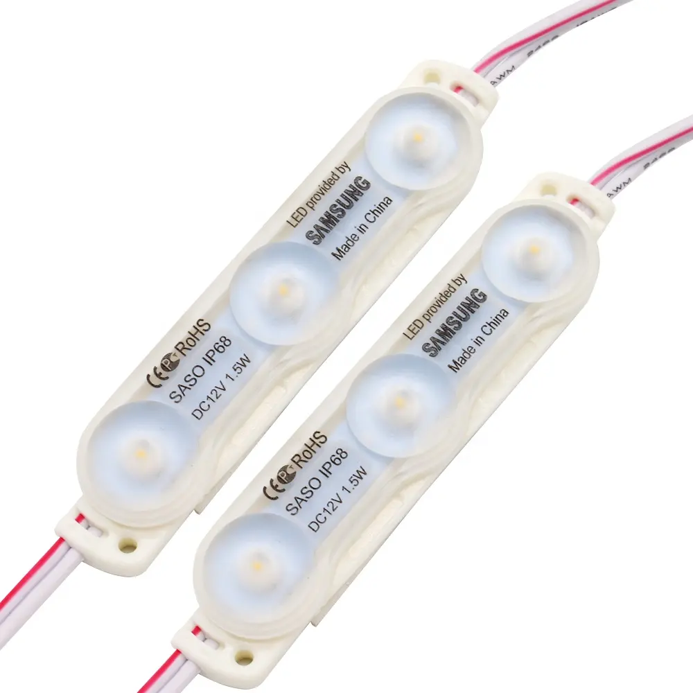 5 Years WarrantyHigh Quality 1.5W Waterproof 12V DC CE RoHS Approval SMD 5730 2835 Samsung LED Module Korea