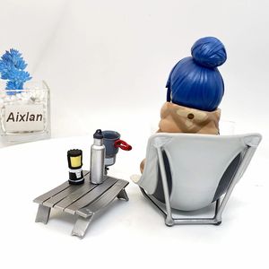 YMJ 12cm Anime <span class=keywords><strong>Yuru</strong></span> Shima Rin PVC figurine décontracté Camp DX Figurine à collectionner modèle poupée jouet - Product Image 6