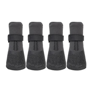 Nouveau extérieur garder au chaud <span class=keywords><strong>antidérapant</strong></span> grandes bottes pour animaux de compagnie chaussures pour chiens chaussons imperméables pour chaussures de <span class=keywords><strong>chien</strong></span> en plein air - Product Image 1
