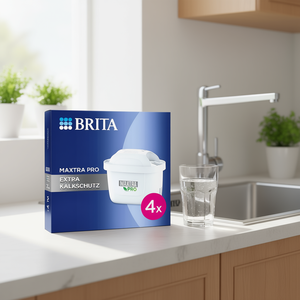 Cartouche de filtre à eau Brita Maxtra Pro, lot de 4, protection supplémentaire contre le calcaire - Product Image 3