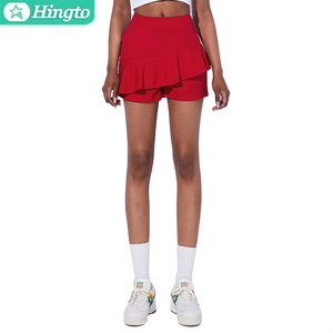 Falda Deportiva de Cintura Alta para Golf y Tenis, Shorts de Entrenamiento para Mujer, Ropa de Gimnasio, Shorts de Compresión Deportivos - Product Image 3