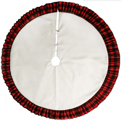 Lancoda оборки клетчатая сублимационная пустая Рождественская елка фото юбка подарки