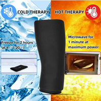 Manchon de compression pour genou et coude avec gel froid/chaud, support réutilisable pour le tennis et le badminton