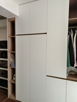 Armoire de Luxe Moderne en Bois avec Coiffeuse Autoportante pour la Maison, Appartements, Salon, Hôtel, Chambre à Coucher, Meubles de Rangement pour Vêtements