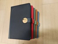 Agenda 2027 avec boucle magnétique, reliure cousue, couverture rigide, organisateur quotidien, hebdomadaire, mensuel, agenda coloré, pour les affaires, l'école, personnalisé