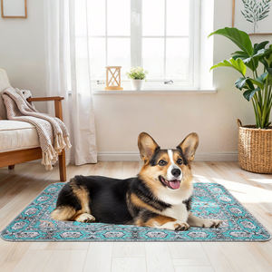 Tapis de propreté lavables pour <span class=keywords><strong>chiens</strong></span>, élégants, antidérapants <span class=keywords><strong>et</strong></span> étanches, réutilisables pour cages <span class=keywords><strong>et</strong></span> sols - Product Image 4