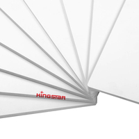 Panneau en mousse de PVC blanc Celuka, feuille de plastique de 1 à 40 mm pour la construction de meubles et la décoration