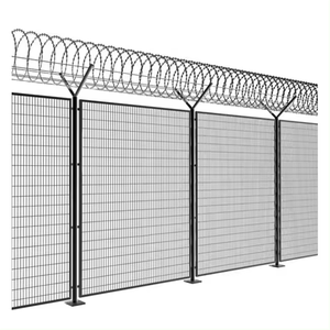 รั้วกันขโมยสำหรับปีนรั้วป้องกันการปีน358ความปลอดภัยสูงรั้วสนามบินรั้วตาข่ายลวด358 - Product Image 2