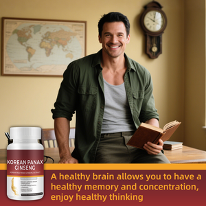 Cápsulas de <span class=keywords><strong>Ginseng</strong></span> VitaHall Suplemento de Saúde Maca Panax <span class=keywords><strong>Ginseng</strong></span> Vermelho Coreano Cápsulas de <span class=keywords><strong>Ginseng</strong></span> - Product Image 6