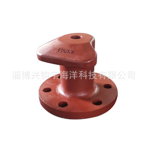Pilón de amarre marino de hierro fundido Chock de 450Kn para amarre de barcos - Product Image 5