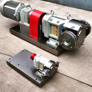 Tre-lama in acciaio inox <span class=keywords><strong>CAM</strong></span> pompa rotore per alta viscosità pianta alimentare - Product Image 4