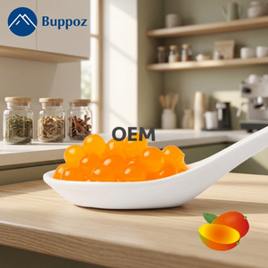 มะม่วงป๊อปปิ้งโบบา ฮาลาล วีแกน ท็อปปิ้งชานมไข่มุก บรรจุ 3.2 กก. - Product Image 2