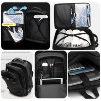 Sac à dos unisexe grande capacité, imperméable, pour ordinateur portable, idéal pour les professionnels et les trajets quotidiens