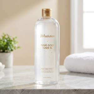 JMSOLUTION PRIME GOLD TONER – Spray format régulier à l'acide hyaluronique – Fabriqué en Corée – Produit coréen de soin de la peau très vendu – Vente en gros OEM OBM - Product Image 2