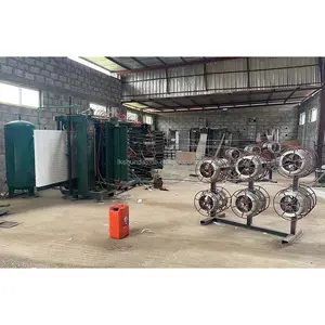 high quality EPS 3D steel wire mesh wall panel machine hot sale construction building EPS 3D wall panel production line