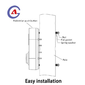 ปุ่มกดไฟจราจรสำหรับคนเดินเท้าข้ามถนน - Product Image 5