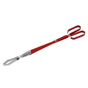 Outdoor Aluminum Charcoal Tongs 42cm Extended Anti Scalding <b>BBQ</b> <b>Tool</b> For Flipping Coal And Fire Handling - Product Image 4