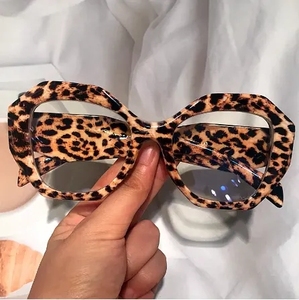 Nouvelles lunettes anti-lumière bleue carrées couleur bonbon pour femmes, monture optique vintage en plastique, nouvelle mode - Product Image 1