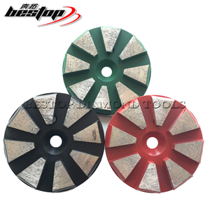 D80mm 8-Seg Single Pin Diamant schleif scheibe für STI Betonboden schleifer - Product Image 2