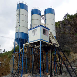 Saatlik 50m³ Basit Prefabrik Beton Santrali 50CBM/S Beton Karıştırma ve Dozajlama Tesisi - Product Image 4