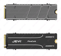 OEM Cooler II 2280 NVME Radiador M2 SSD Disipador de calor con almohadilla térmica de silicona Radiador de PC de aleación de aluminio y magnesio en stock