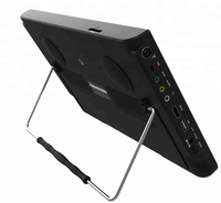 Téléviseur portable mini 14 pouces avec batterie HD PVR, prend en charge DVB-T/DVB-T2/ATSC/ISDB/IDTV, petit téléviseur intelligent LED