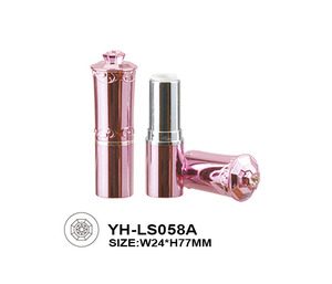 Tubo de Lápiz Labial Personalizable en Forma de Bala, Envase de Bálsamo Labial de Plástico ABS, Envase Cosmético Vacío para Lápiz Labial, Logotipo Personalizado - Product Image 5