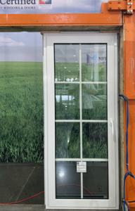 <span class=keywords><strong>Baie</strong></span> vitrée en aluminium à rupture thermique de style français <span class=keywords><strong>triple</strong></span> Low E vitré avec grille intérieure inclinable et tournante - Product Image 4