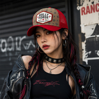 Gorra Trucker BSCI Premium G5, Diseño de Moda, Transpirable, Visera Curva, Dos Tonos, 5 Paneles, Malla en la Parte Trasera, Diseño Personalizado Bordado
