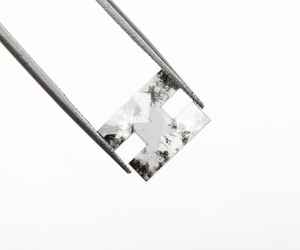 1.71 CT 10.1x8.0mm Lab Grown D Color H Shaped <b>Initial</b> Diamond Pendant <b>Ring</b> with IGI Certification - Product Image 2