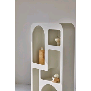 <span class=keywords><strong>Libreria</strong></span> in Legno Massello Stile Fattoria Combohome, Scaffale Espositivo in Pino Riciclato <span class=keywords><strong>per</strong></span> Casa, Appartamento e Ingresso - Product Image 6