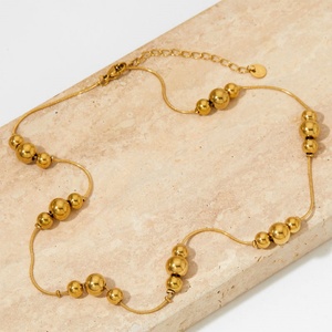 Tendencias 2025, Collar Moderno y Exclusivo de Acero Inoxidable 316L, Resistente al Agua y al Deslustre, con Baño de Oro Real de 18K, para Mujer - Product Image 3