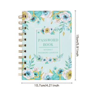 Carnet de prières et de dévotion quotidienne A6 à couverture rigide florale vintage avec reliure spirale – Journal d'étude et planificateur guidé - Product Image 4