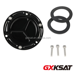 ฝาครอบถังน้ำมันเชื้อเพลิงอะลูมิเนียม CNC สำหรับรถมอเตอร์ไซค์ GXKSAT ใช้ได้กับ K-AWASAKI Z125 Z250 Z300 Ninja 125 Ninja 250 300 Z250SL - Product Image 5