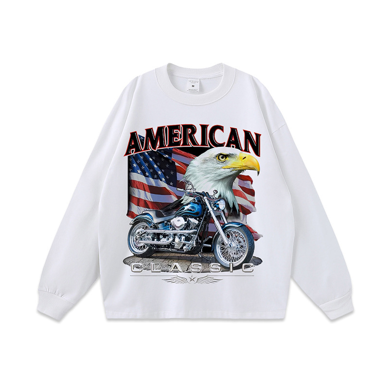 Long-sleeved white