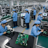 Service d'assemblage de circuits imprimés multicouches HDI de haute qualité et durables en matériau Rogers avec finition de surface ENIG, blindage RF/EMI, ODM OEM