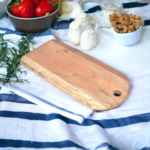 เขียงไม้สำหรับห้องครัวเขียงหั่นผักพร้อมแผ่นแขวน - Product Image 4