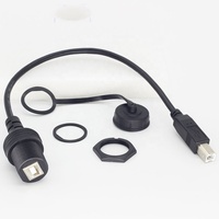 Kabel data kabel, kabel data ekstensi USB tipe B pria ke wanita, anti air