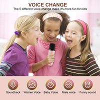 ST147 Altavoz Bluetooth Familiar con Micrófono para Fiestas en Casa, KTV, Compatible con Tarjeta TF, Máquina de Karaoke