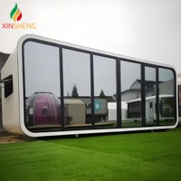 Maison Conteneur Préfabriquée Modulaire Personnalisée Respirante de 20 et 40 pieds, Cabine Apple, Hôtel, Appartement, Villas Modulaires, Maisons Préfabriquées
