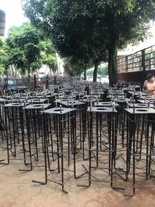 Poste <span class=keywords><strong>de</strong></span> Luz Personalizado <span class=keywords><strong>de</strong></span> 3M 18M con Anclaje, Base Plegable, Piezas Integradas, Poste <span class=keywords><strong>de</strong></span> Luz Solar para Jardín y Paisaje - Product Image 4