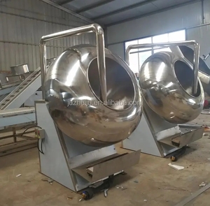 300Mm 600Mm 1000Mm Đường Lớp Phủ Pan/Sô Cô La Hương Máy/Caramelized Hạt Đậu Phộng Hạnh Nhân Tráng Máy Chế Biến - Product Image 3