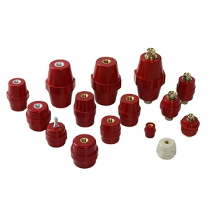 <span class=keywords><strong>Aislante</strong></span> de Barra Colectora Eléctrica Rojo de Bajo Voltaje con Resina Epoxi, Venta al por Mayor, con Certificación ROHS - Product Image 2