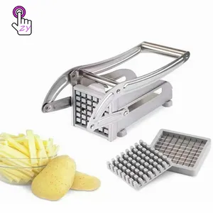 Good quality food chopper vegetable potato cutter and slicer commercial potato chipper