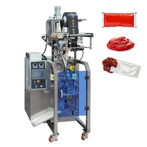 Automatic sachet filling sealing packing machine for honey tomatoes ketchup sauce bagging