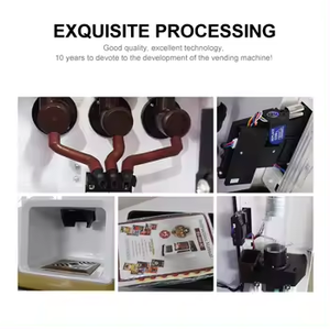 Distributeurs automatiques à jetons de professionnel entièrement Automat de <span class=keywords><strong>machine</strong></span> debout extérieure de café pour des affaires - Product Image 6