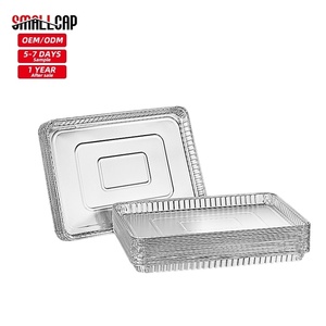 REC45333F teglie in alluminio monouso goffrato per torrefazione da forno scaldare foglio di biscotti contenitore in alluminio per ristoratori ristoranti - Product Image 1